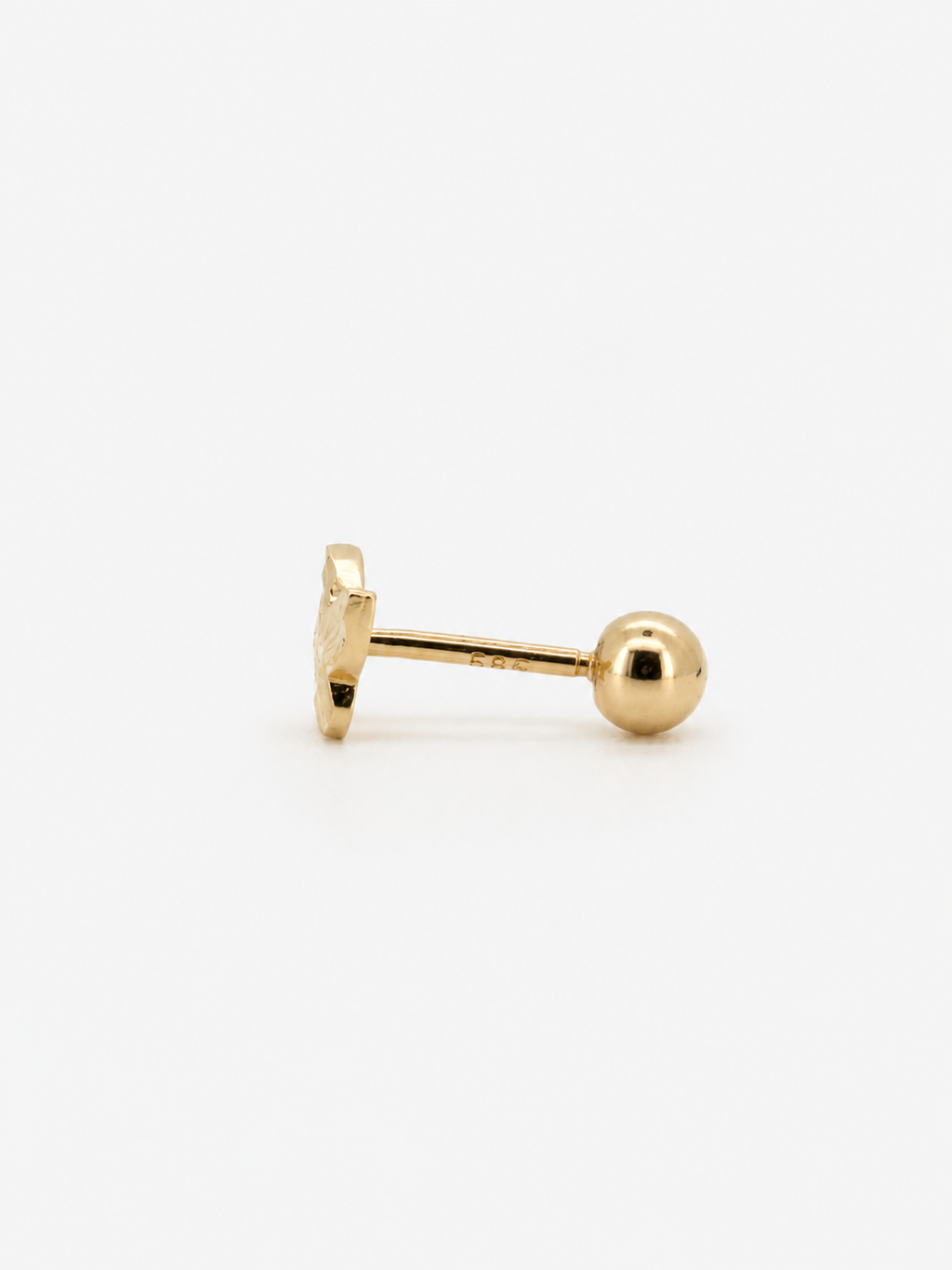 The Chiffon-Wing Butterfly Stud- 14k Yellow Gold