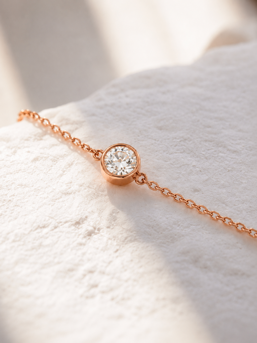 Alès Bezel Chain Bracelet