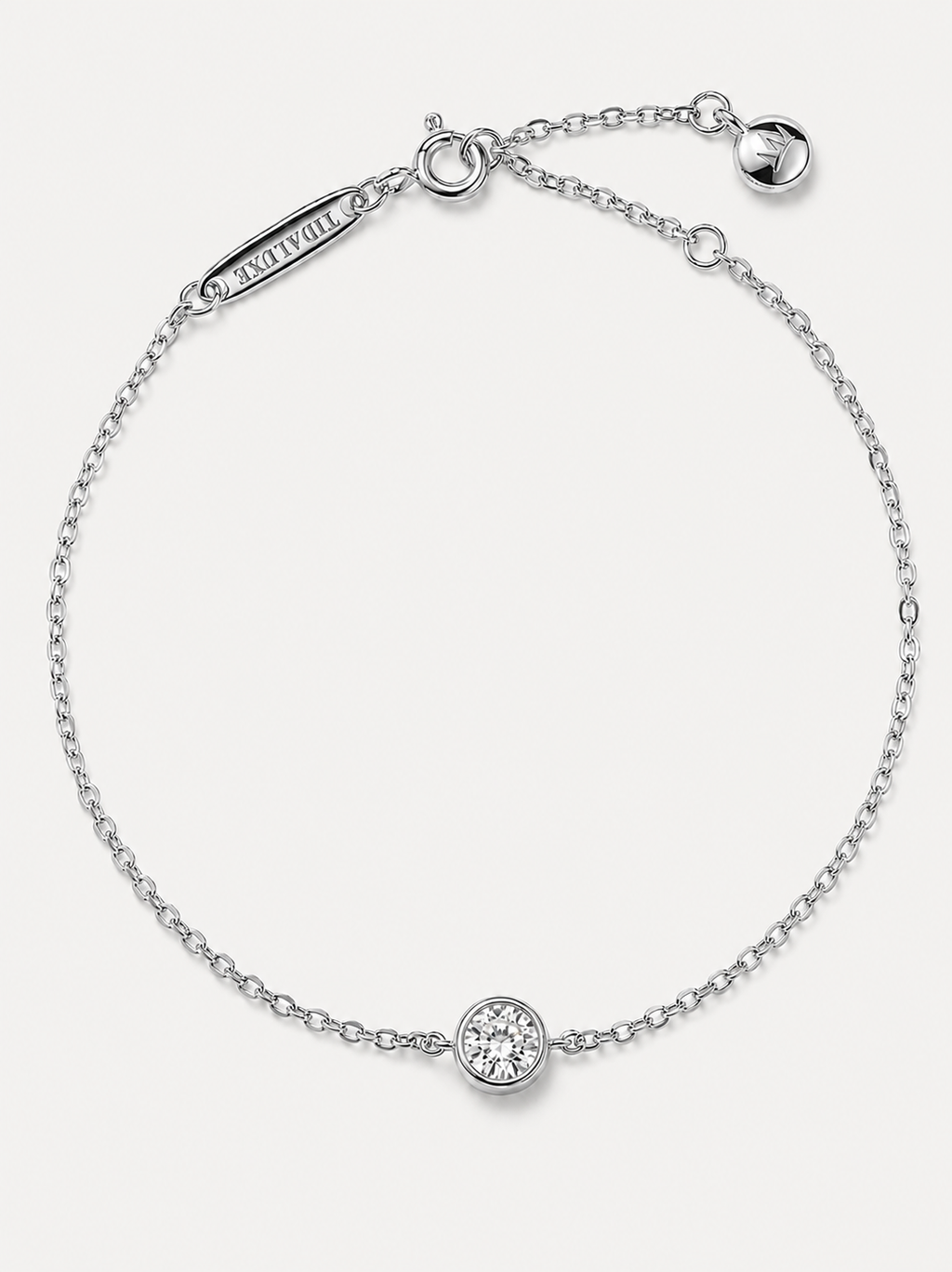 Alès Bezel Chain Bracelet