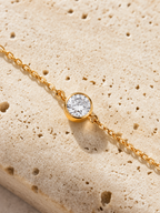 Alès Bezel Chain Bracelet