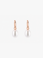 Marea Removable Pearl Hoop Earrings