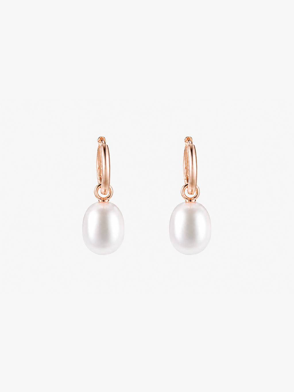 Marea Removable Pearl Hoop Earrings