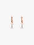 Marea Removable Pearl Hoop Earrings