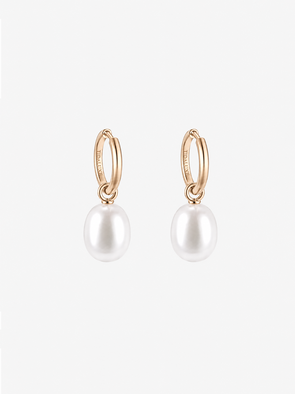 Marea Removable Pearl Hoop Earrings