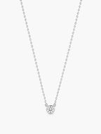 Éclat Solitaire Pendant Necklace