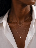Éclat Solitaire Pendant Necklace（65）
