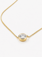 Éclat Solitaire Pendant Necklace (65)