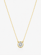 Éclat Solitaire Pendant Necklace (65)