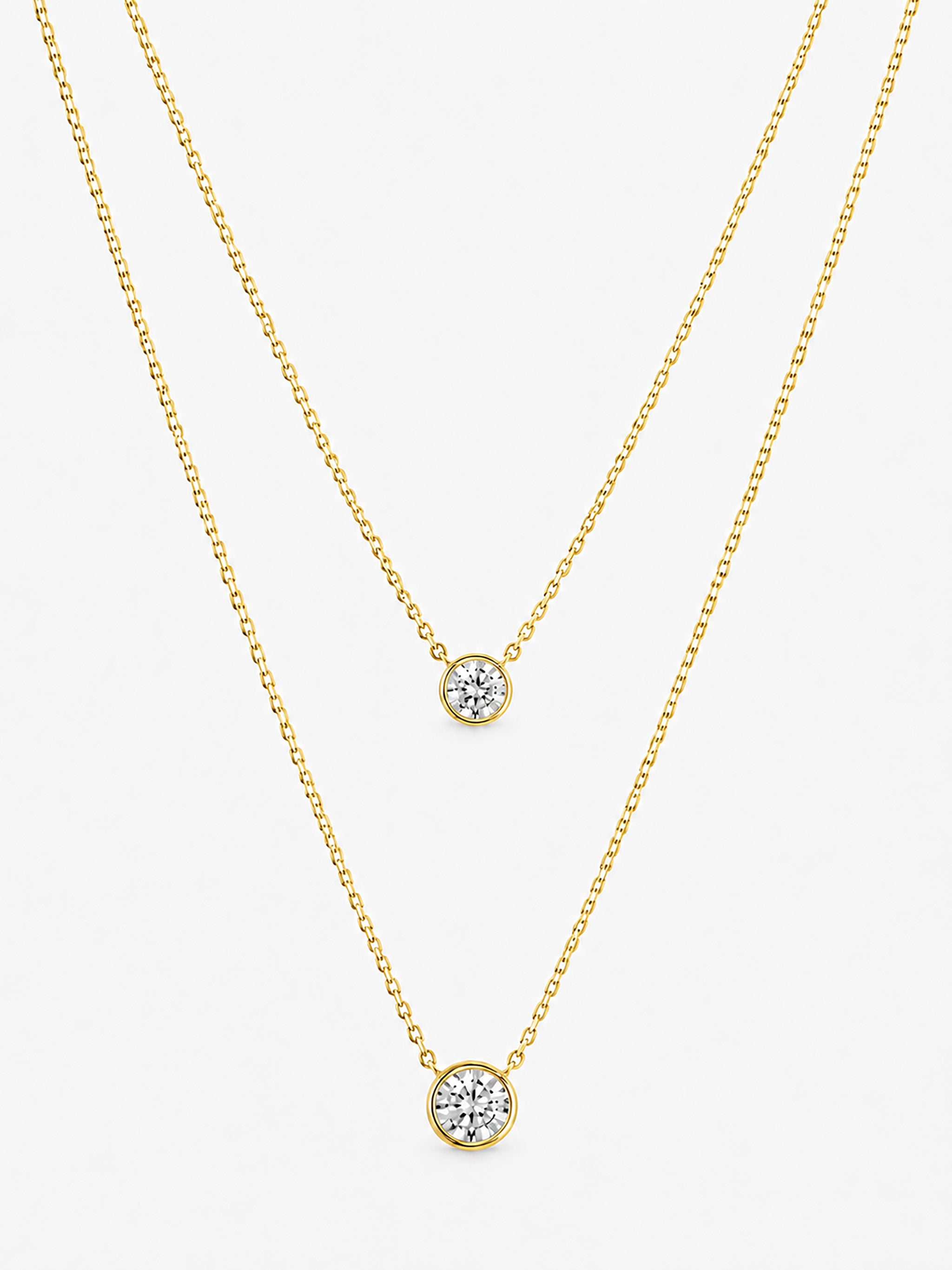 Éclat Solitaire Pendant Necklace (65)