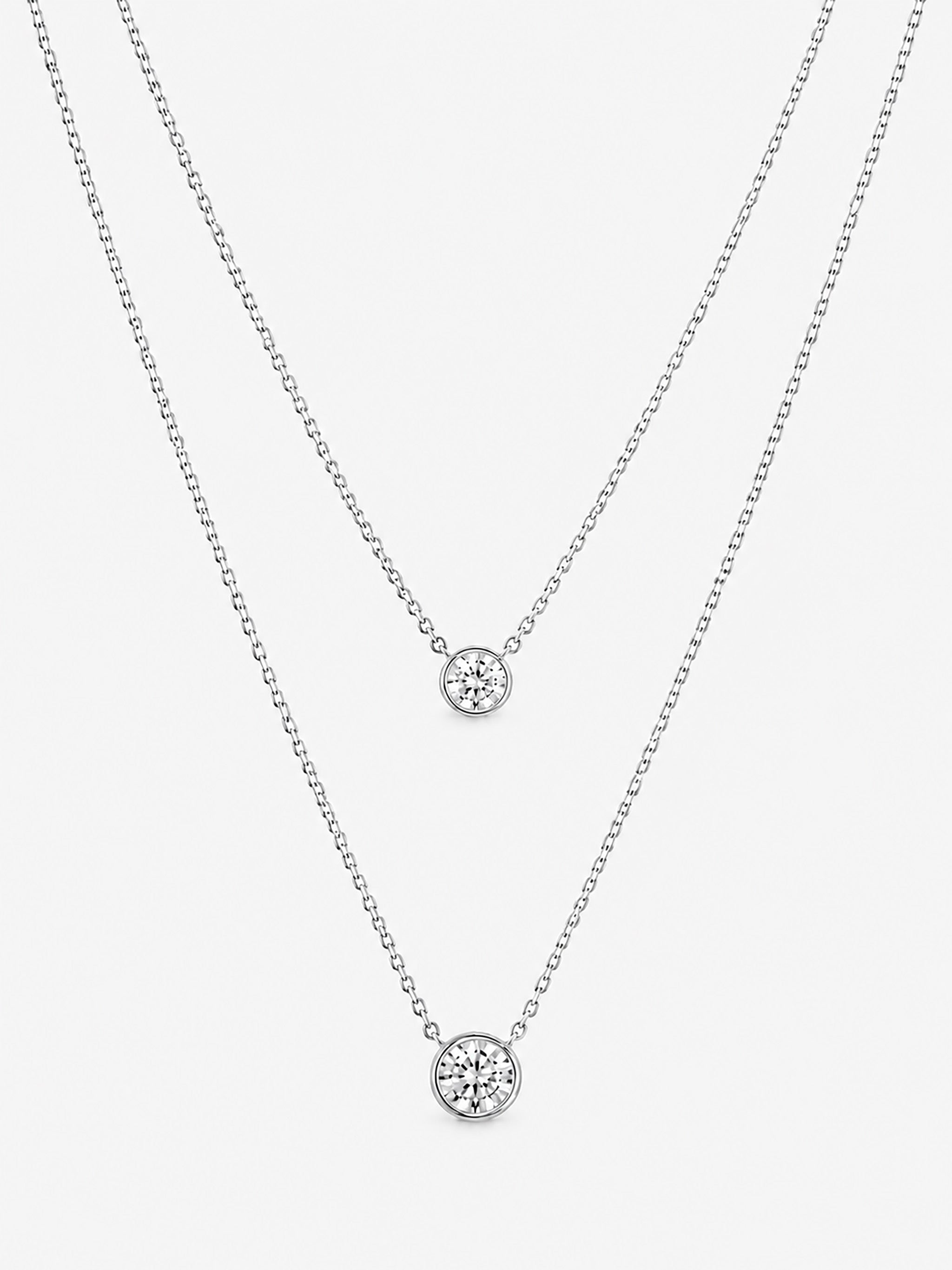 Éclat Solitaire Pendant Necklace (65)