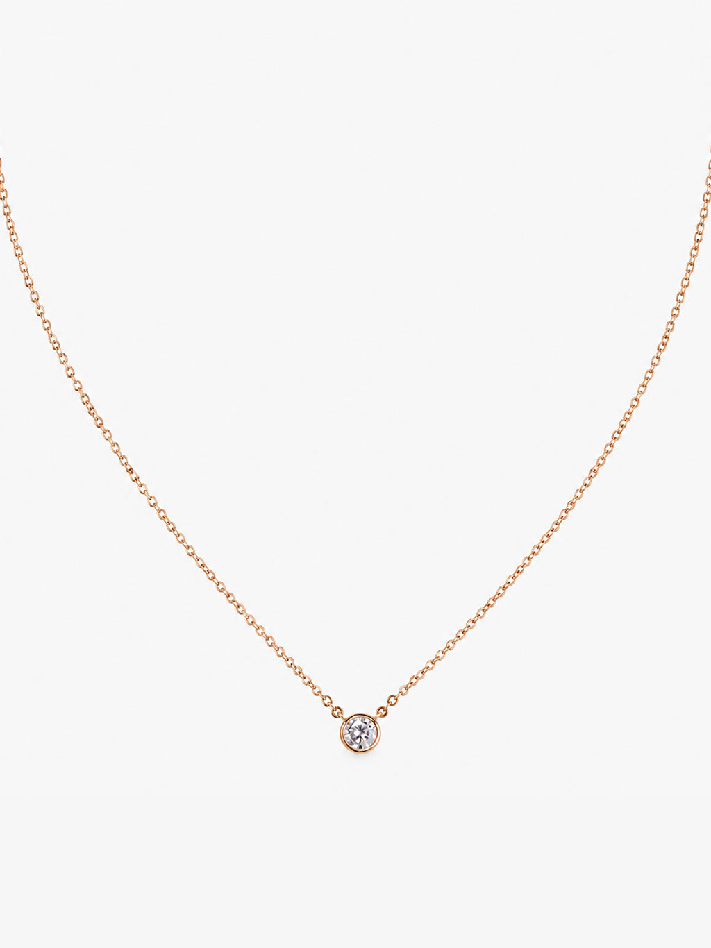Éclat Solitaire Pendant Necklace (50)