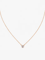 Éclat Solitaire Pendant Necklace (50)
