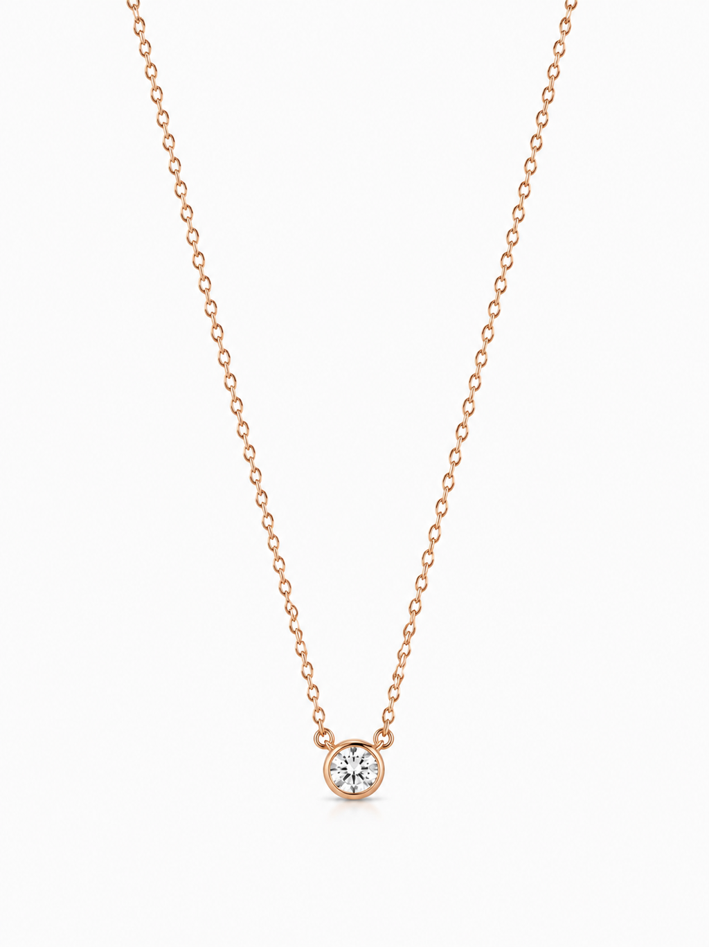 Éclat Solitaire Pendant Necklace (50)