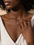 Éclat Solitaire Pendant Necklace (50)