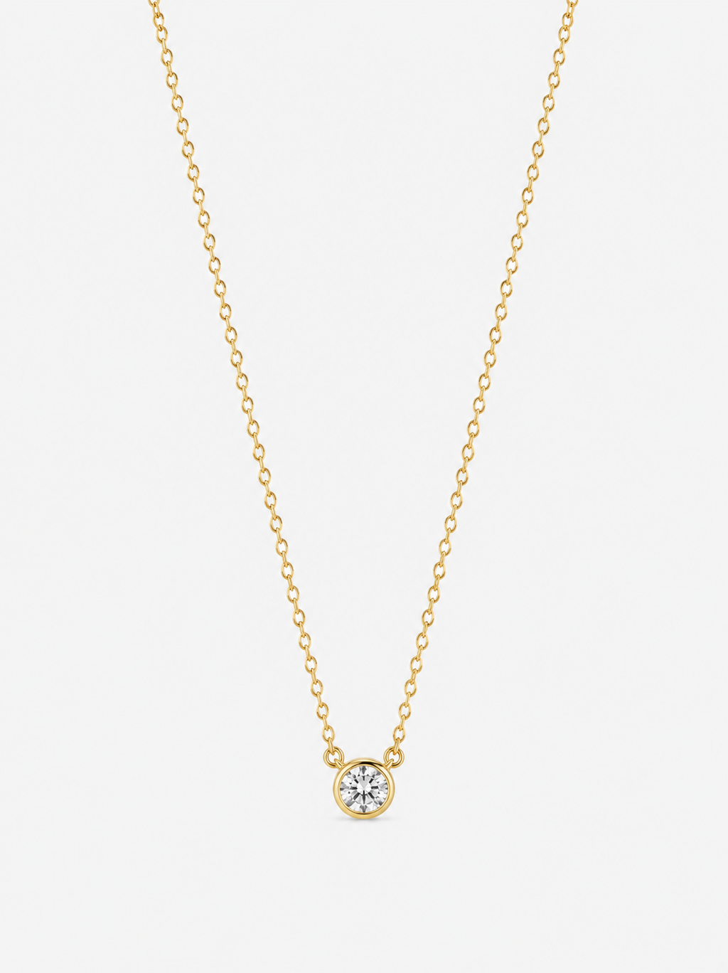 Éclat Solitaire Pendant Necklace (50)