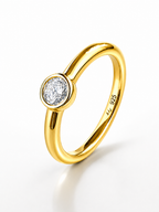 L'Aura Bezel Ring