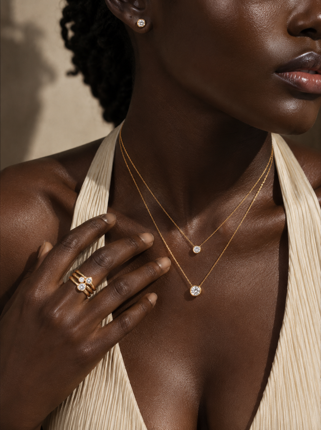 L'Aura Bezel Ring