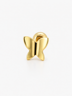 Mariposa  Single Stud - 14k Yellow Gold